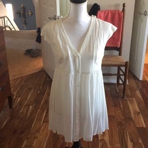 NWT Anthropologie Vanessa Virginia white tunic